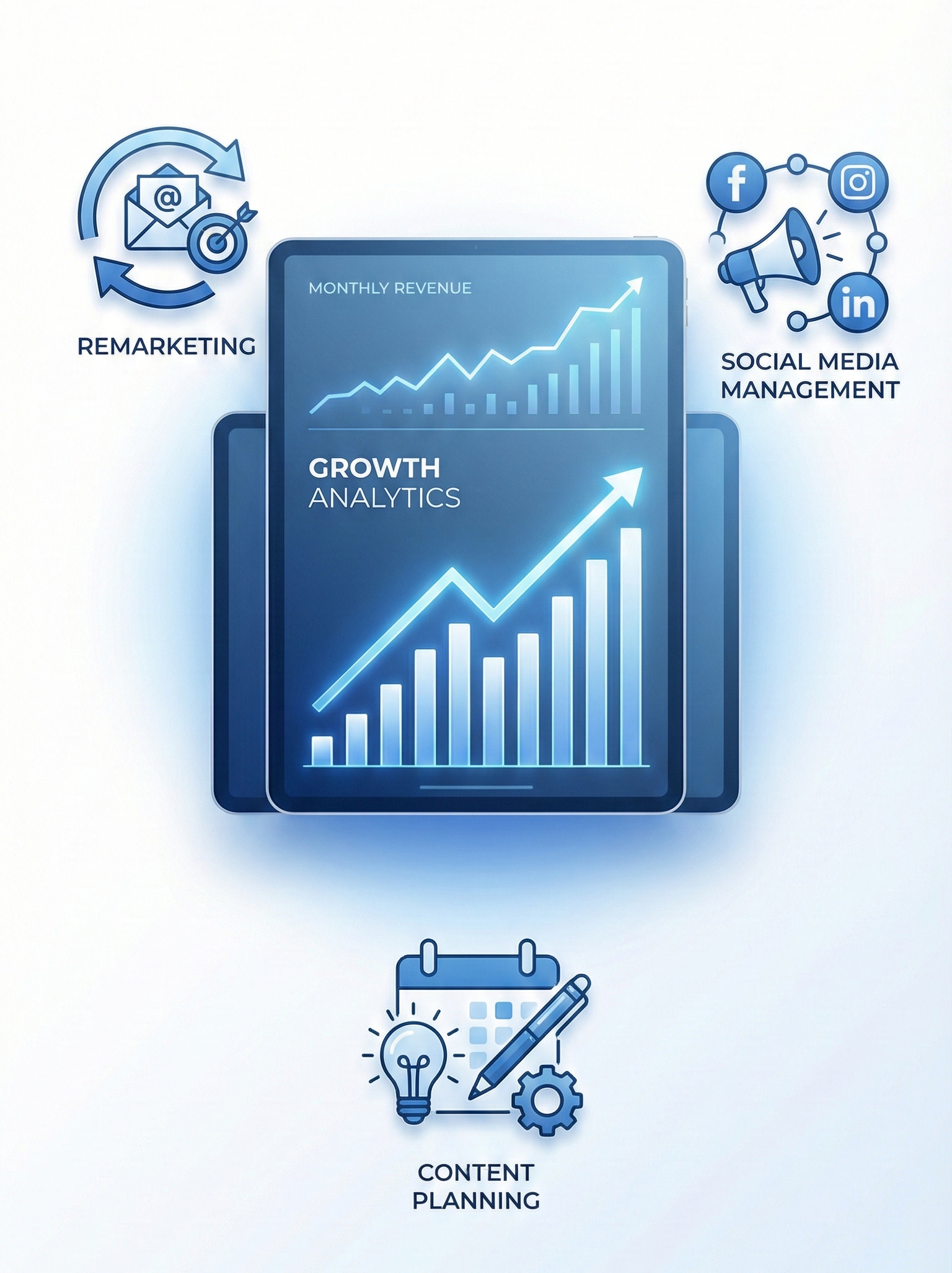 Interior staircase with lighting